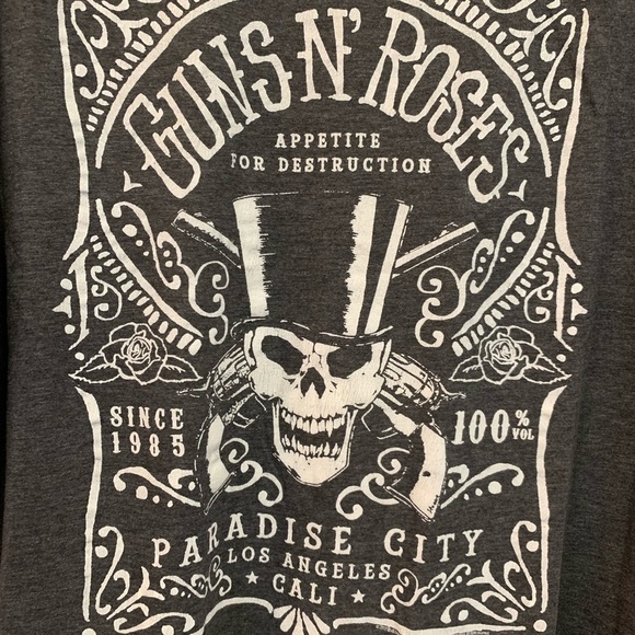 Guns N’ Roses grey t-shirt - Picture 10 of 10